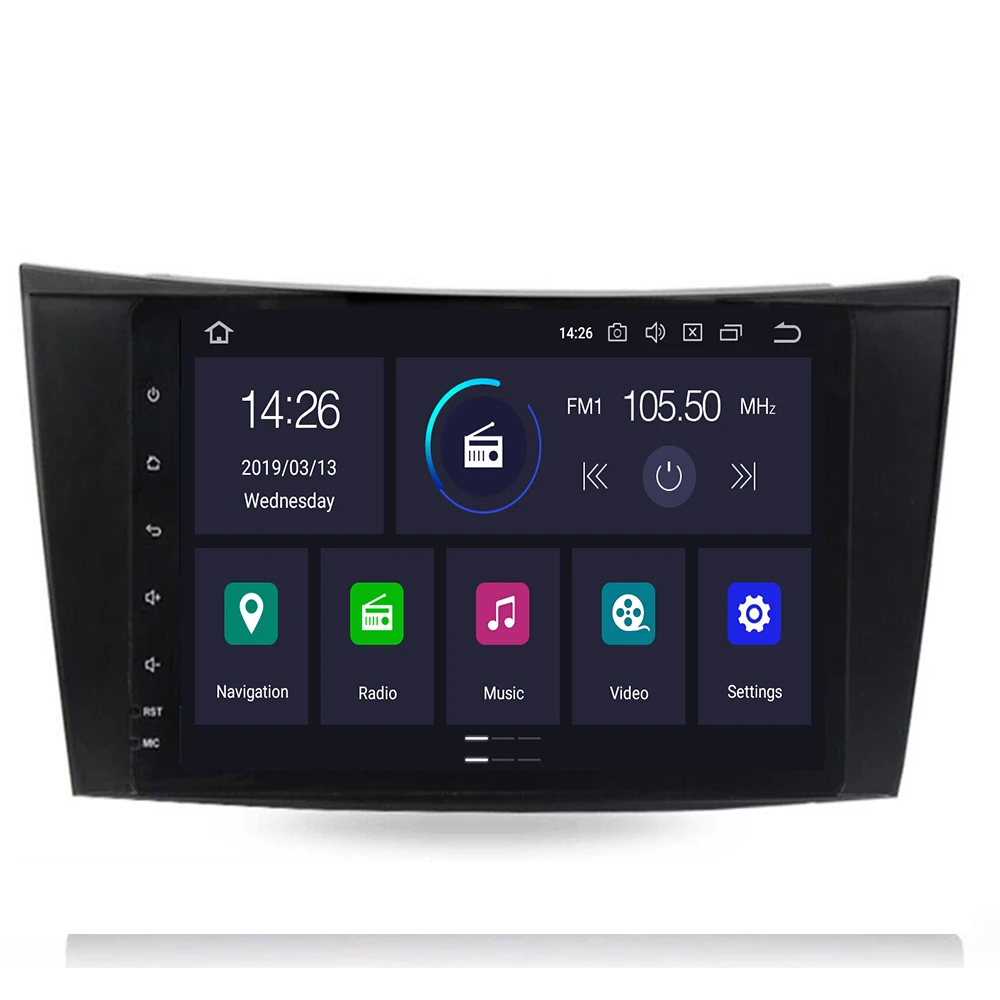 9 &quotDSP IPS Android 10 4G 64G Автомобильный GPS для Mercedes Benz E-class W211 E200 E220 E300 E350 E240 E270 E280 W219 без
