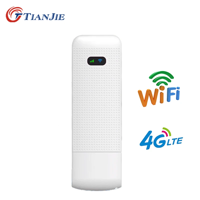 Wi Fi роутер TIANJIE 4G usb модем слот для nano SIM карты|3G модемы| |