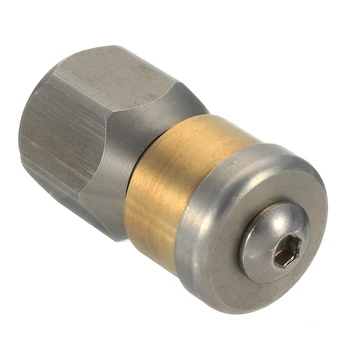 

6pcs/Set Rotary Nozzle Tools 6pcs 4000psi High Pressure Sprayer Stainless Steel 1 Front 3 Back