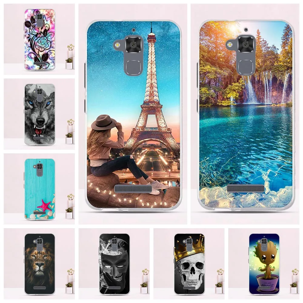 

For Asus Zenfone 3 Max ZC520TL 5.2 inch Case Back Phone Cover For Asus Zenfone 3 Max ZC520TL Case bumper For 3 Max ZC520TL Cover