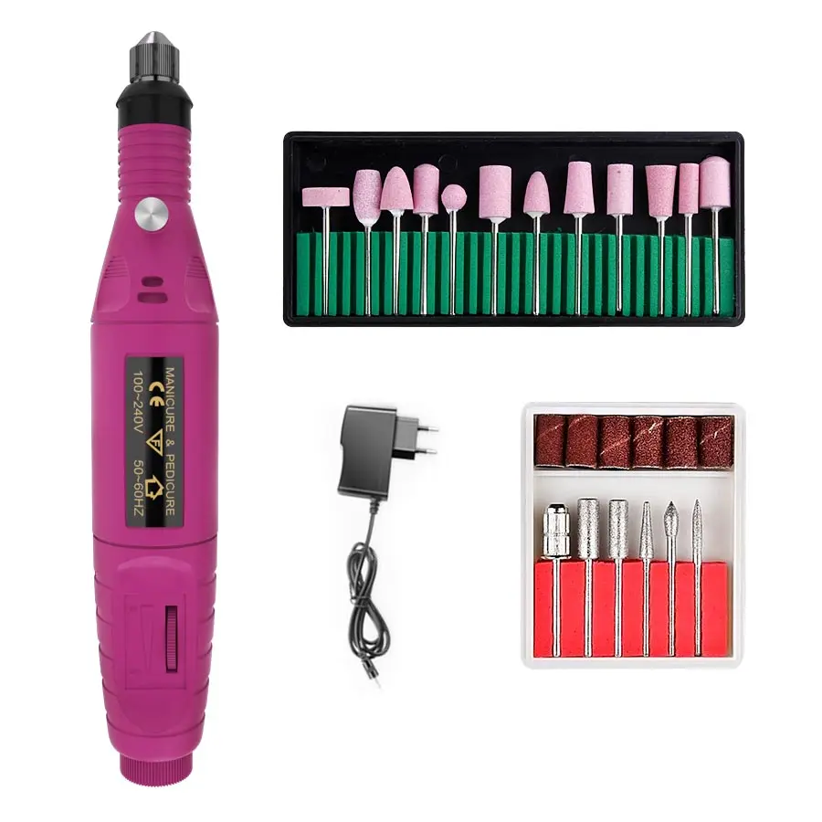 Selling Kit 8 OLOEY маникюрный станок электрические сверла для ногтей набор фрезы для прибор для маникюра, педикюра для удаления керамического резака - Цвет: Selling Kit 8