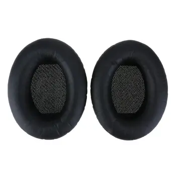 

Soft Replacement Pair Ear Pads Cushion for Bose QuietComfort QC35 Headphones, Black+Black