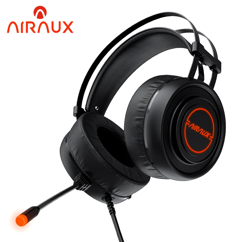 BlitzWolf AIRAUX AA-GB1 USB Gaming Headphone Virtual 7.1 Super Bass Earphone RGB Light HIFI Headset with HD Mic for PC Gamer