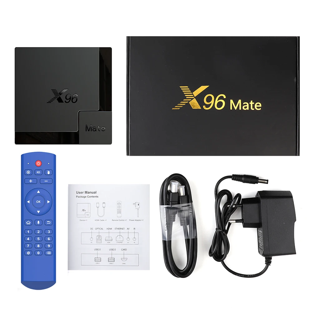 Smart Mate Android 10 Allwinner H616 4gb 64gb 10.0 Ghz - 5 Dual Wi-fi 6k Media Player pk H96 Max tv Box X96 - Image 6