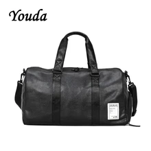 Youda Личи шаблон дорожные сумки мужские сумки большой емкости путешествия Duffle пара Фитнес Tote PU материал классические сумки