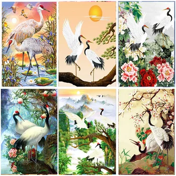

5D DIY Diamond Embroidery Sale Swans Animal Full Round Diamond Painting Cross Stitch Kit Art New Diamond Mosaic Decoration Gift