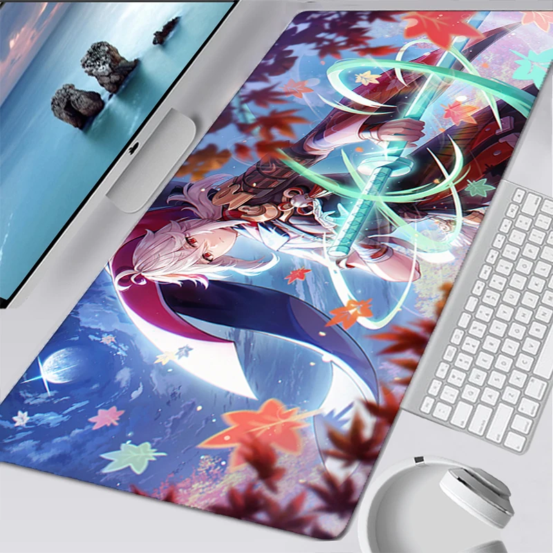 Genshin Impact Mouse pad New Arrive Large Extended tapis de souri Mousepad gaming mini  skidproof gamer desk mats anime mousepad