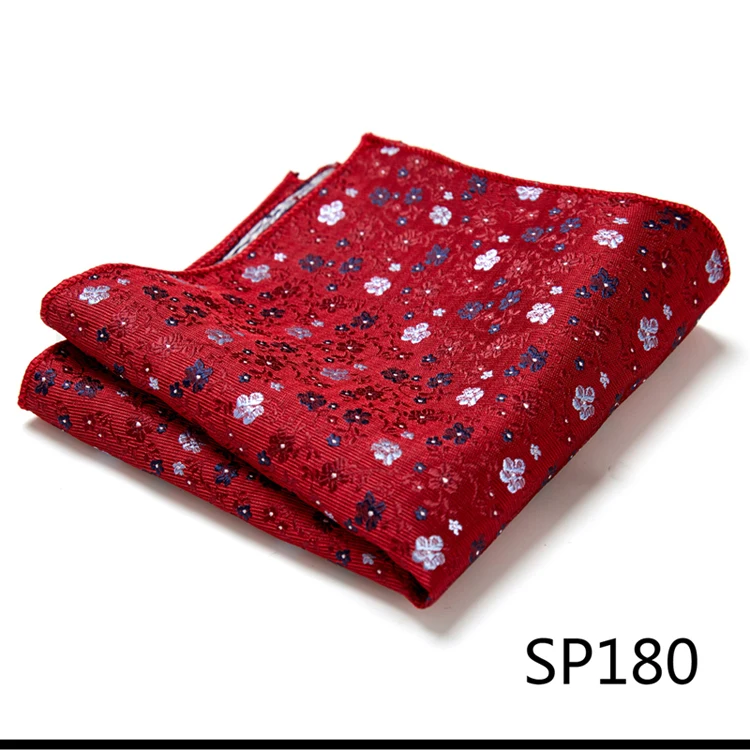 Newest style  Brand Factory Sale Top grade  Pocket Square Paisley Dropshipping Clothing accessories Memorial Day Fit Workplace