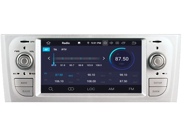 Top RUISO 4g+64g 8-Core Car DVD Player Android 9.0 for FIAT OLD PUNTO car multimedia auto stereo 1080P gps wifi dvr dab obd ips 19