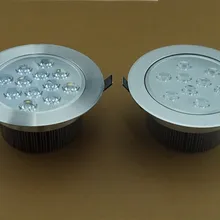 LED Ceiling Light 9W Ceiling Spotlight 12W Downlight Silver White Hotel Clothing Store Home Lighting