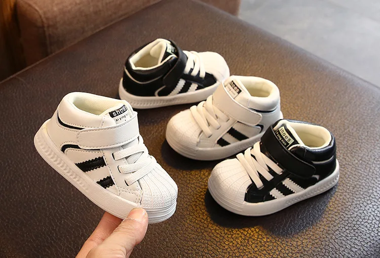 Autumn Casual Baby Boys Girls Sport Shoes Anti-Slip Kids Sneakers Soft Sole Children Shoes First Walkers Toddler Shoes 1-3 Years