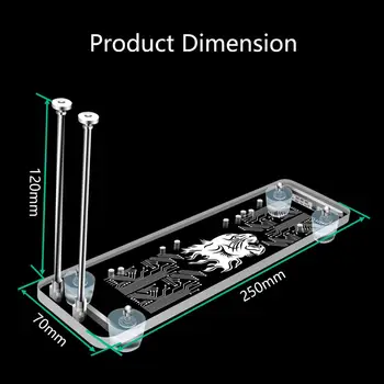 

PCI- E 3.0 16X Graphics Card vertical kickstand/base with RGB LED Light for DIY ATX case 250 x 70x 145mm(LxWxH)