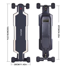 BRT-02 4-Wheel Electric Skateboard - AU/UK/EU/US Plug