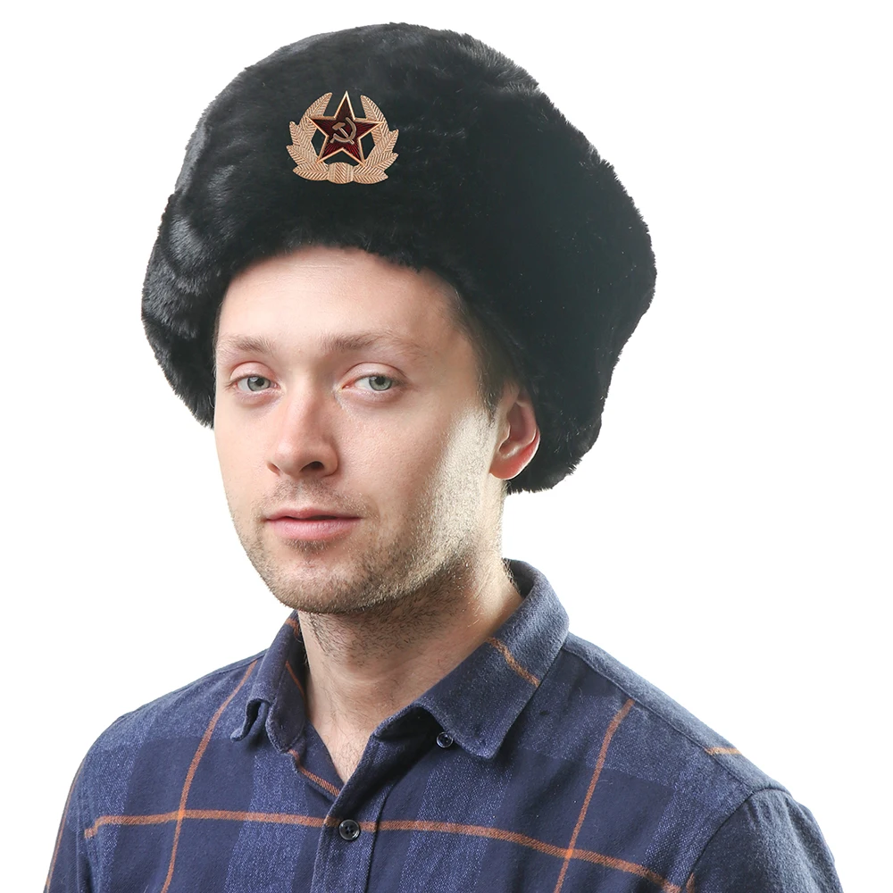 רוסיה Ushanka סובייטי צבא הקג\