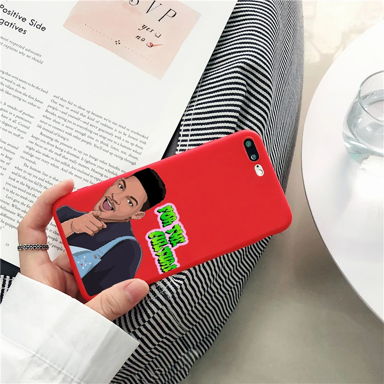 11283 Свежий принц Бель воздуха ТПУ карамельного цвета чехол для iPhone XS XR XSMAX свежий красный желтый фиолетовый белый чехол - Цвет: 11283
