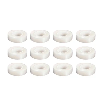 

12Pcs Professional PE False Eyelash Extension Tape Anti-allergy Easy Tear Eye Tapes for Grafting Fake Lash Eyeliner Tapes