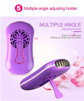 

Portable USB Eyelash Dryer Air False Eye Lash Mascara Dryer Quick Drying Makeup Device Tools