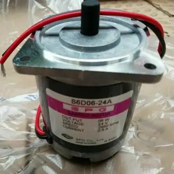 

1PC NEW SPG DC motor S6D06-24A 24V 06W 2950 RPM 0.5A reducer S6D0624A