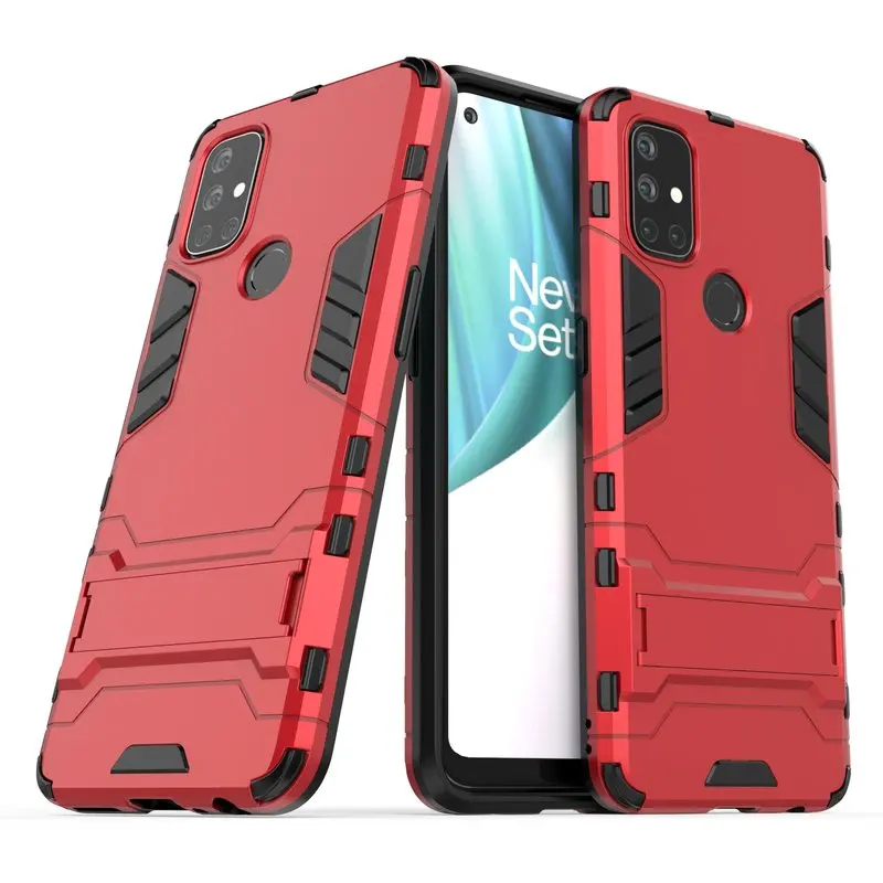 

OnePlus Nord N10 5G Case Luxury Armor Shockproof Phone Case For OnePlus Nord N10 5G Silicone Hard PC Protection Back Cover