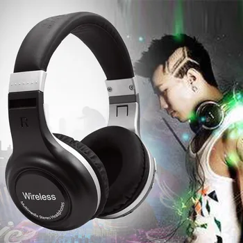 

Wireless Bluetooth 4.1 Headphones Headset Noise Cancelling Over Ear Microphone Earphones