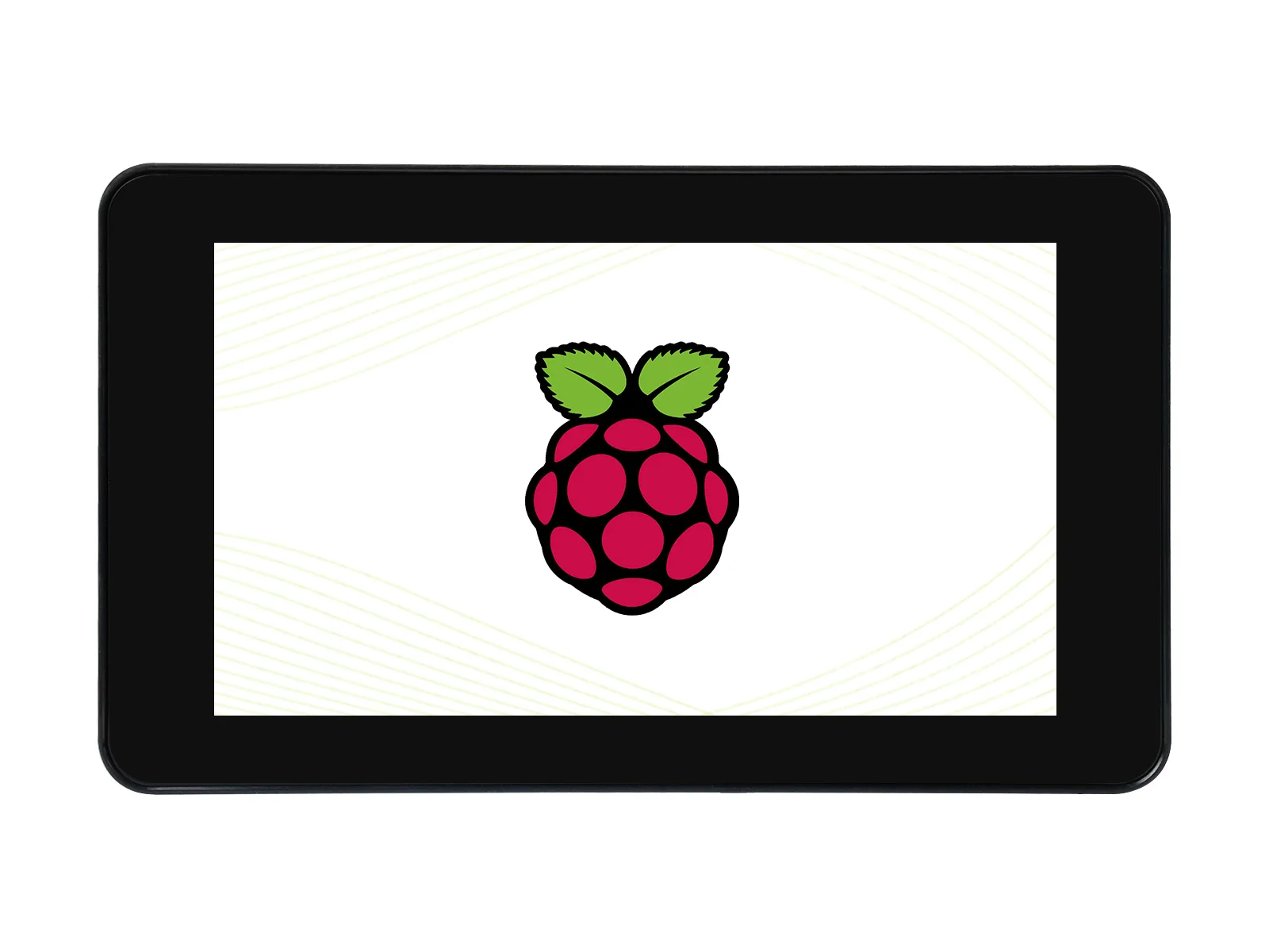 

7inch DSI LCD Type C,With Protection Case,Capacitive Touch IPS Display,For Raspberry Pi,1024×600 Resolution,Supports Pi 4B