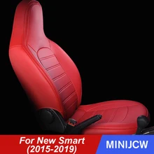 Автомобильный Стильный чехол для сиденья, переднее и заднее сиденье, полный протектор, украшение интерьера для нового Smart 453 fortwo forfour, аксессуары