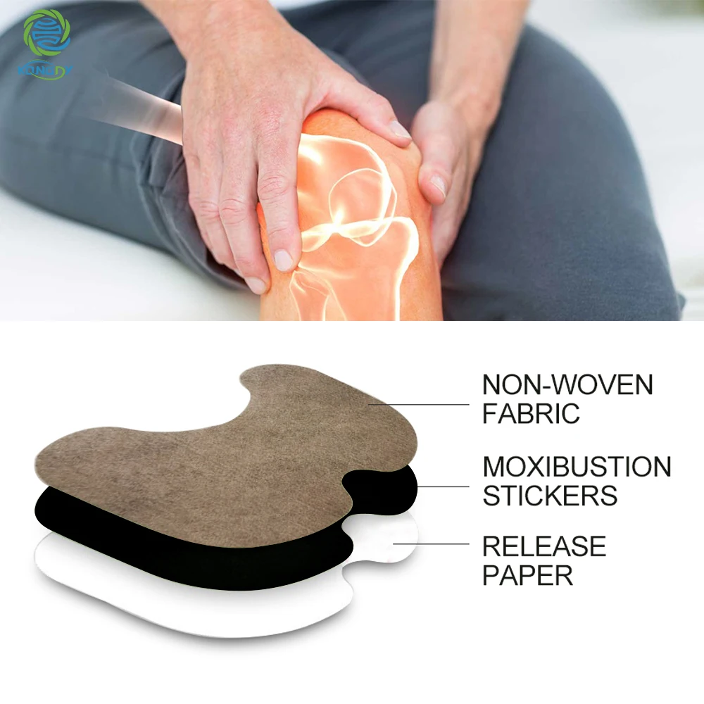Knee Patch 10PCS Chinese Medicine Plaster Wormwood Extract Sticker Muscle Joint Ache Rheumatoid Arthritis Pain Relief Pad