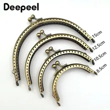 

5/10pcs Deepeel 8.5-15cm Bag Under The Frame Handles Metal Kiss Clasp Brackets Handbag Sewing Accessory Purse Hardware Handle