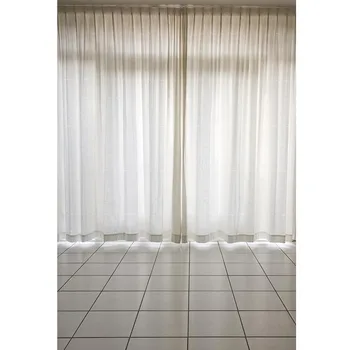 

Fantastic white curtain photography backdrop made of vinyl cloth or premium washable cloth for model portrait photo