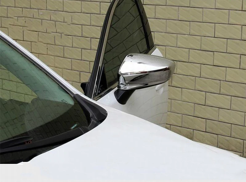 Подходит для Mazda 6 Atenza 3rd Gen 2013- автомобильный Стайлинг ABS Автомобильная задняя крышка зеркала боковой двери отделка 2 шт. авто аксессуары