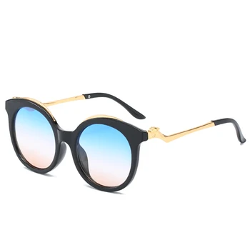 

FC Vintage Women Tassel Sunglasses Luxury Brand Designer Fashion Black Cat Eye Rhinestone Glasses oculos feminino