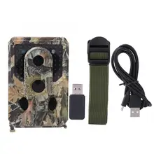 Охотничья камера высокой четкости, ночная, дневная, водонепроницаемая, Охотничья инфракрасная камера, широкоугольный объектив 1080 P, видео, уличная камера