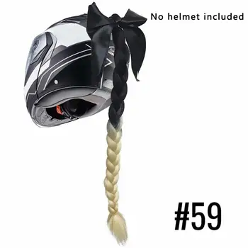 

Hand-Woven Helmet Braids Chemical Fiber Braids Dirty Braids Fashion Color-Changing Locomotive Thick Braids