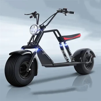 Kaufen C1 Minimalismus Einfache Elektrische Roller Fahrzeug Zwei Rad Erwachsene Anstatt Zu Fuß Stadt Elektrische Motorrad Citycoco 1500W/2000W