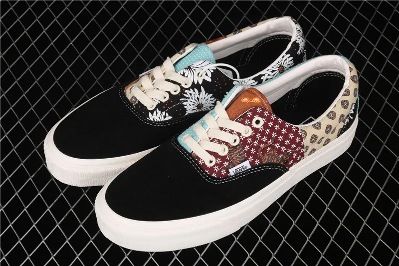 Precio Especial Auténtico furgonetas de la pared Era de los hombres/mujeres zapatos de skate zapatos de mujer T/clase camisa/Camiseta tipo mujeres de suave camiseta ser amable anacardo flor Serie talla de zapatillas Eur 35-44 neQKMLMW3LO