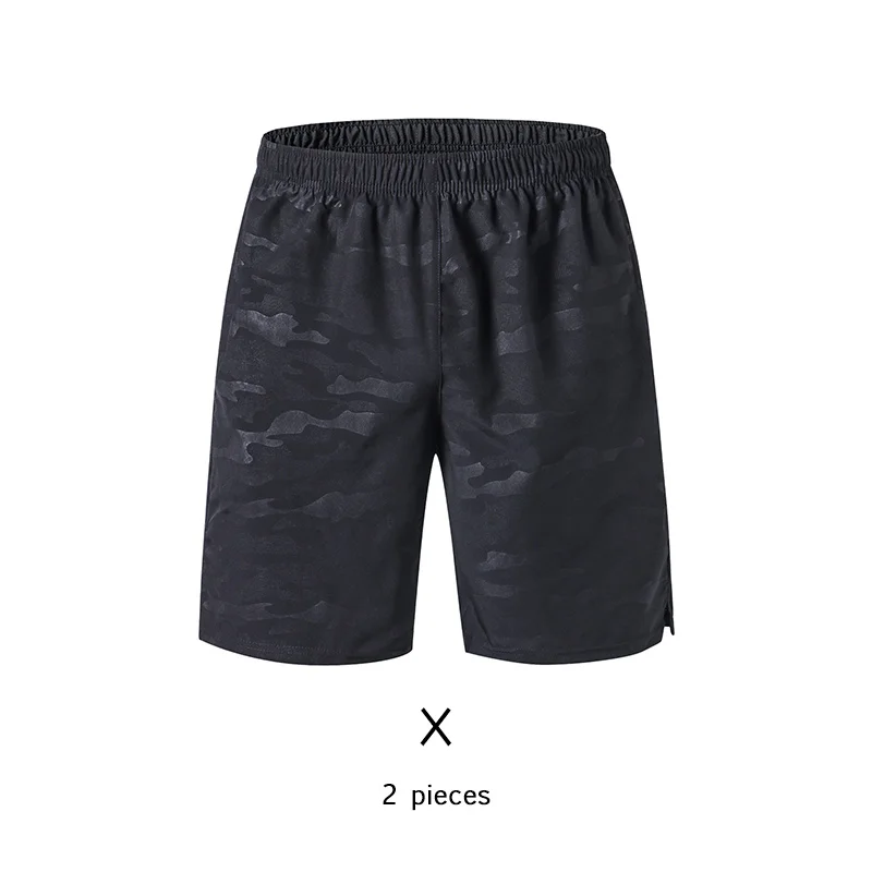 FANNAI Running Zipper Shorts Men Training Gym Sport Shorts Marathon Quick Dry Fitness Plus Running jogging Short Pants Workout