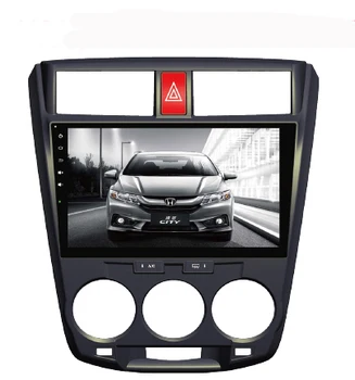 

10.1" Quad core 1024*600 HD screen Android 9.0 Car GPS radio Navigation for Honda City Ballade 2008-2013 with Manual A/C only