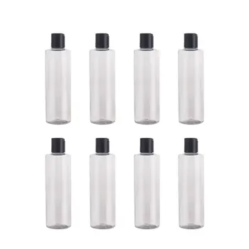 

8pcs Pressing Lotion Bottles Plastic Emulsion Bottle Makeup Storage Bottle Empty Containers for Women
