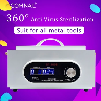Best Manicure Sterilizer Instrument Autoclave Disinfector Box LCD Display High Temperature Dry Heat Sterilizer For Manicure Tools