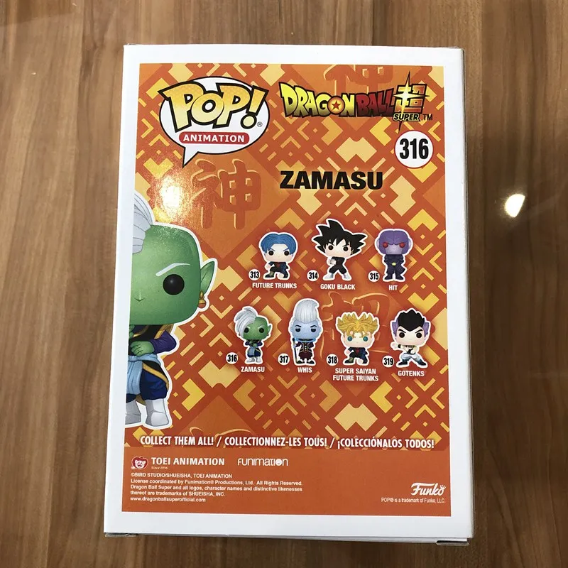 Эксклюзивный FUNKO POP официальная фотография Драконий жемчуг супер замасу