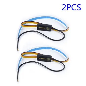 

Eyebrow LED Strip Light Parts Amber Universal 12V Accessories Replacement
