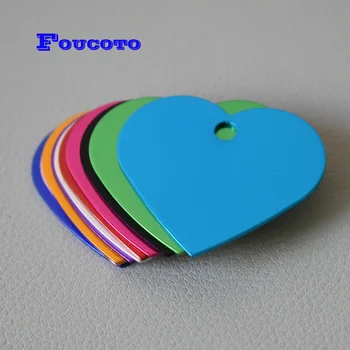 

50pcs anti-lost dog ID tags nameplate double sides personalized cat ID tags customized puppy name phone logo pendant