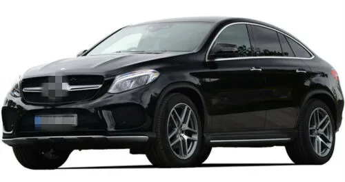 Комплект OE качества Брызговики подходят для Mercedes Benz SUV GLE Coupe с педалью