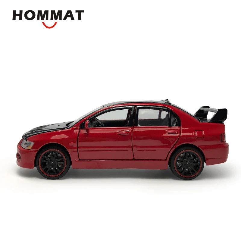 HOMMAT 1:32 весы Mitsubishi Lancer Evolution EVO IX Литые металлические Литые игрушечные транспортные средства модель автомобиля Детские игрушки для мальчиков Детский подарок