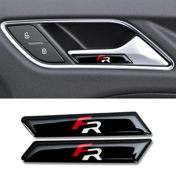 

2pcs Car styling Wheel eyebrow Protective bar Stickers for SEAT Ibiza Toledo Arosa Alhambra Exeo FR Supercopa Mii Cordoba Cupra