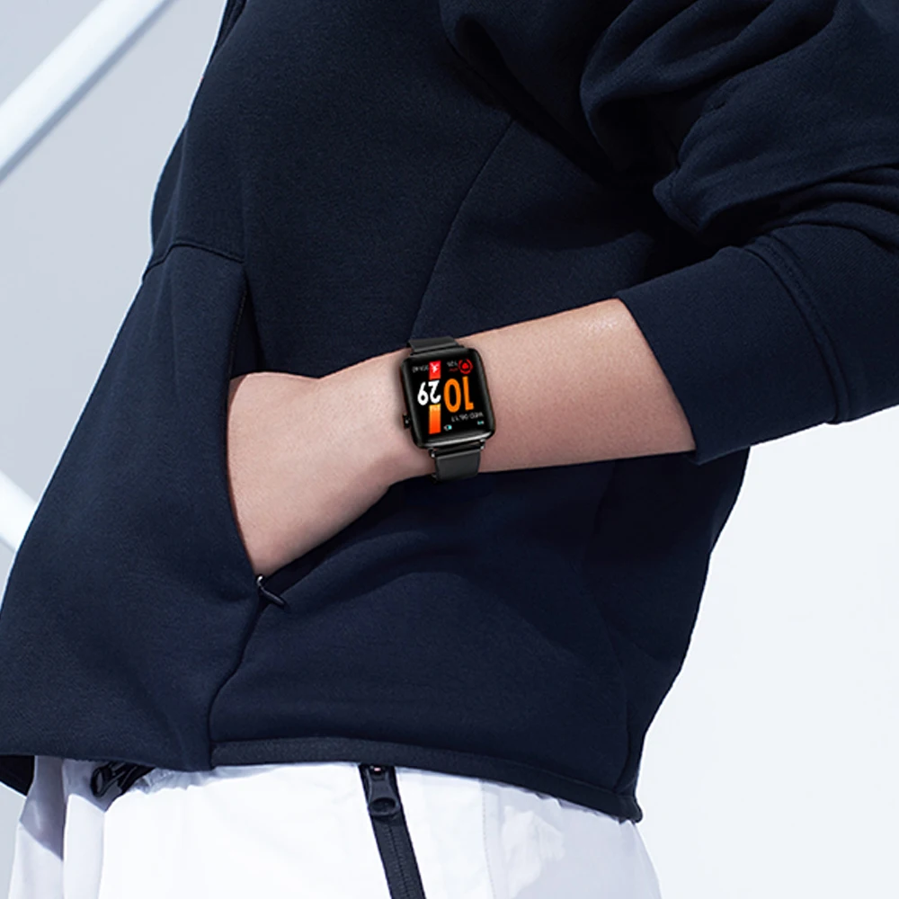 K19 1 54 дюймов IPS квадратное закаленное стекло экран водонепроницаемый IP68 Smartwatch