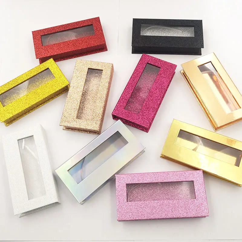 

50 boxes/lot Eyelashes Boxes Costom Provide Private Logo