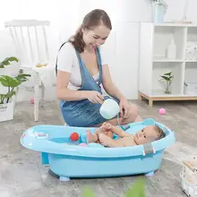 Детская ванна для новорожденных ванна для ванны детские изделия утолщенная большая Сидящая Ванна бочка для детей