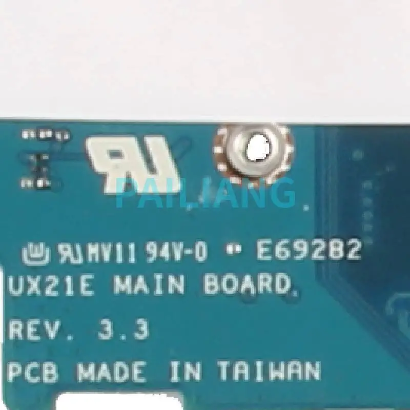 Parpailiang-placa-mãe para Laptop Asus Ux21e Drive Placa Principal Rev.testada Placa-mãe para notebook - Imagem 3