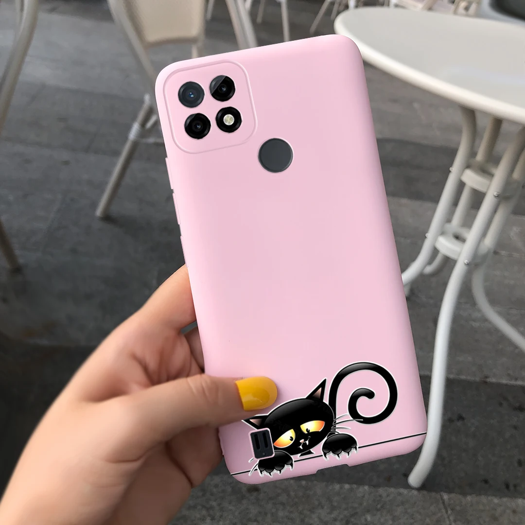 phone flip cover For Realme C21 Case RealmeC21 C21Y Cover Phone Case Cute Printed Candy Silicone For Coque Realme C21y C 21Y 21 Y C21 Soft Bumper waterproof pouch for swimming